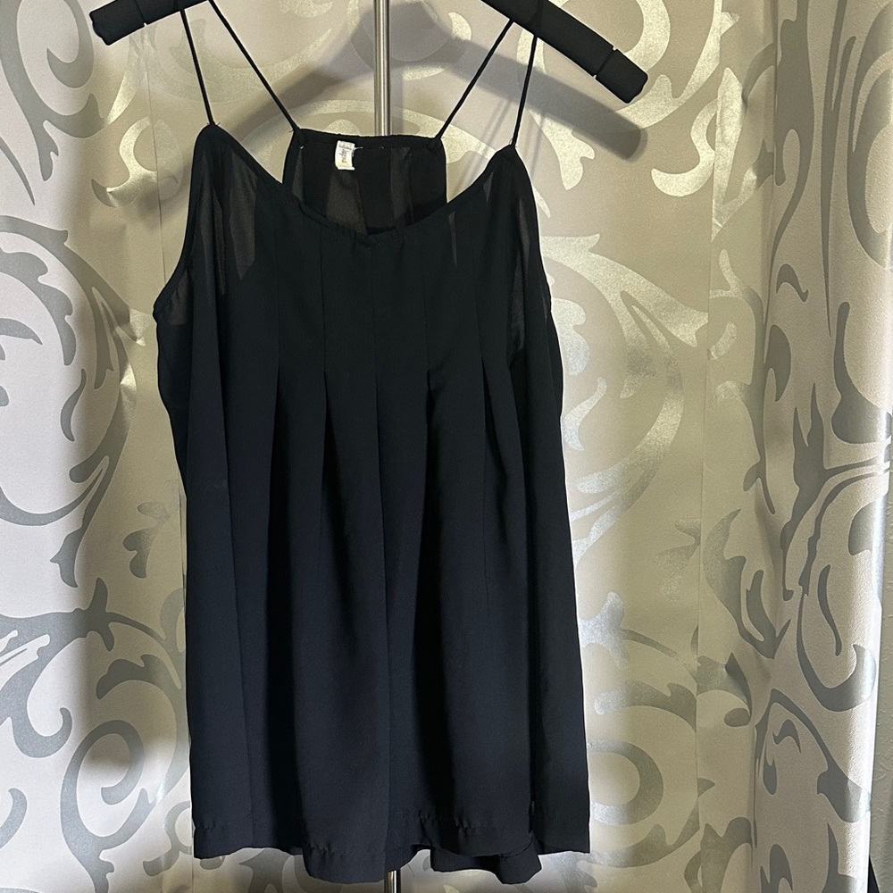 Japna Black Camisole Top size Lg